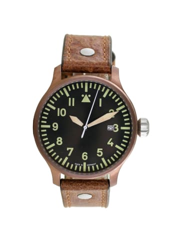 Aristo Automatikuhr 0H18QU in Bronze