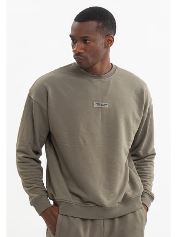 Tom Barron Freizeitanzug MENS OVERSIZE SPORT TRACKSUIT PANT AND SWEATSHIRT in GREEN