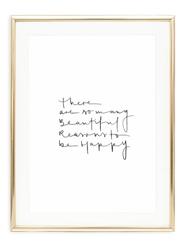 Tales by Jen Poster / Kunstdruck "There are so many beautiful reasons" I Ohne Rahmen