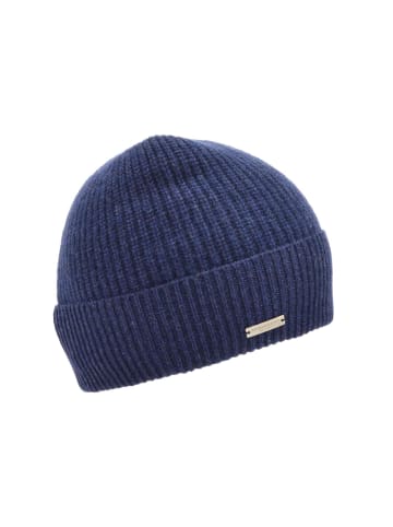Seeberger Strickmütze in blau