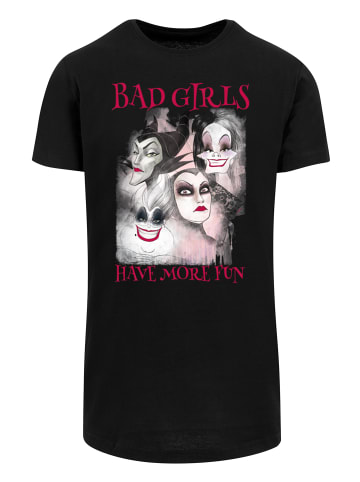 F4NT4STIC Long Cut T-Shirt Bad Girls Have More Fun' in schwarz