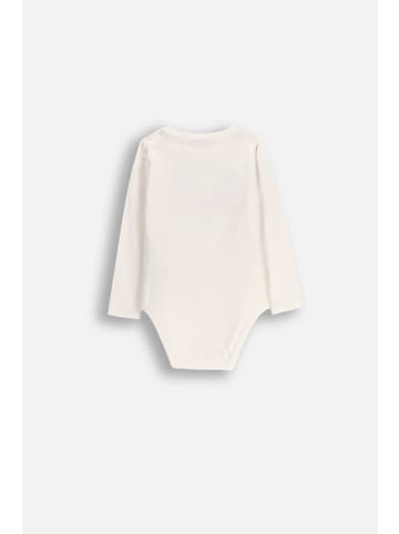 Coccodrillo Langarm-Body Xmas in ecru