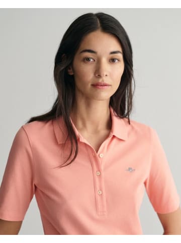 Gant T-Shirt in peachy pink
