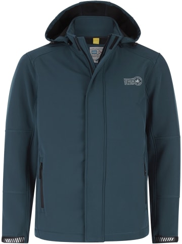 Jan Vanderstorm Softshelljacke MENNE in petrol