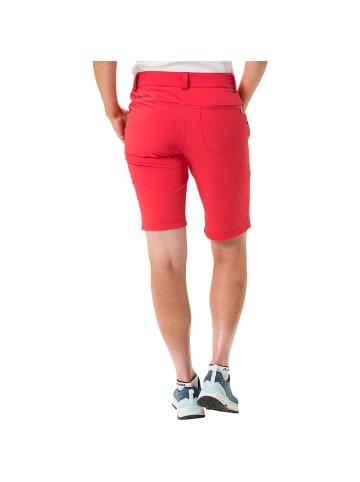 Vaude WOMENS FARLEY STRETCH SHORTS II in Rot