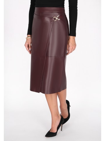 faina Skirt in burgundy