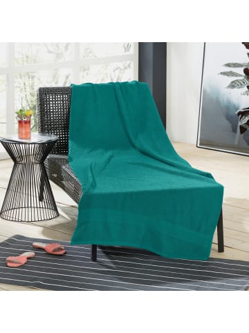 REDBEST Frottier Liegetuch Chicago in smaragdgrün