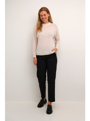 Kaffe Strickpullover KAsia Relaxed fit in Sand Dollar Melange