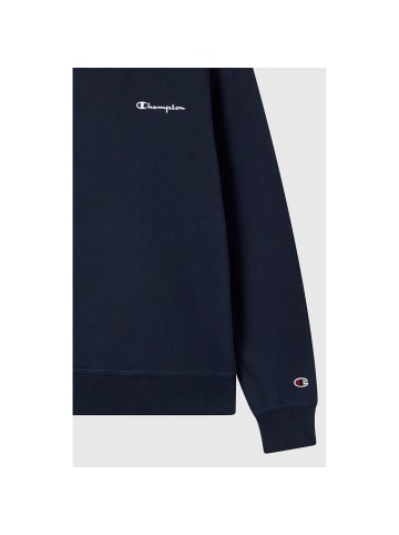 Champion Longsleeve Crewneck Sweatshirt in Marine