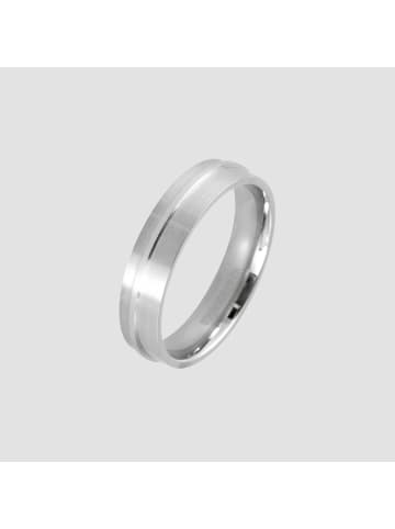 Adeliás Herren Ring aus Edelstahl in silber