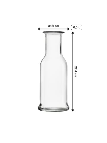 Stölzle 2er Set Karaffen Purity 500 ml in transparent