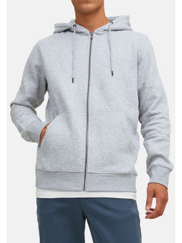 Jack & Jones Sweatjacke / Hoodie Star in Schwarz / hellgrau