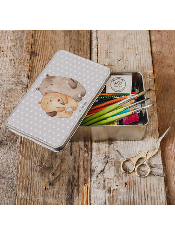 Mr. & Mrs. Panda Keksbox Bären Liebe ohne Spruch in Grau Pastell