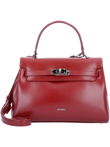 PICARD Berlin Handtasche Leder 29 cm in rot