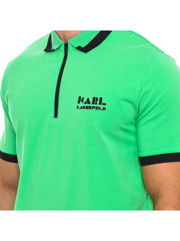 Karl Lagerfeld Poloshirt in Green
