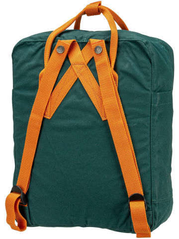 FJÄLLRÄVEN Rucksack / Backpack Kanken in Arctic Green/Spicy Orange