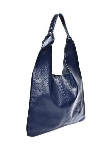 Carla Ferreri Henkeltasche in Blau