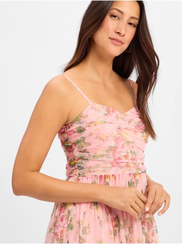 Marie Lund Kleid in rosa mehrfarbig - 0002