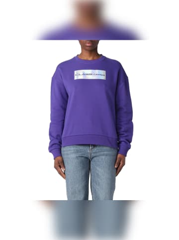 cavalli CLASS Sweatshirt lila Damen PXT65P CF050 02038