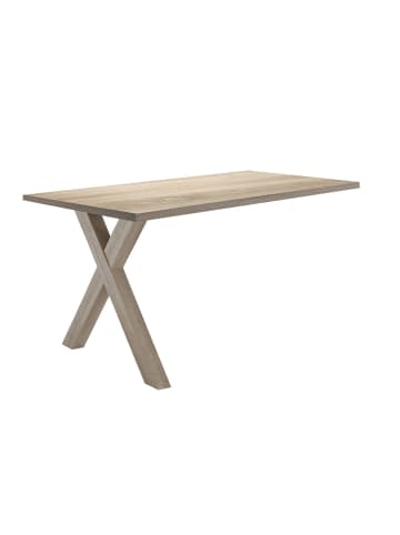 58 aufm Kessel SCHREIBTISCH Edit 1 120 x 70 x 75 Computertisch eiche sägerau/eiche sägerau