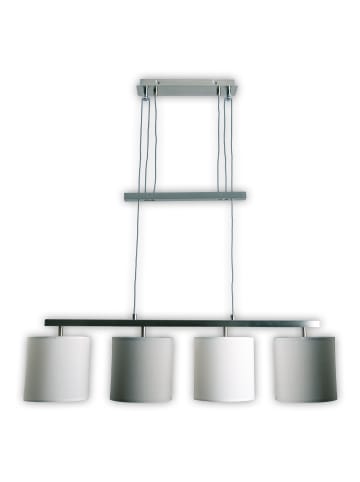 näve Pendelleuchte "TILDE" in grau - (L)86 cm x (B)15 cm x (H)116 cm