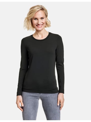 Gerry Weber Langarmshirt in schwarz