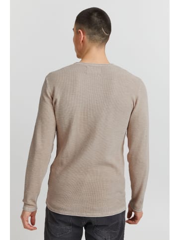 INDICODE Strickpullover IDKarpo 30412MM Herren Feinstrickpullover in Beige