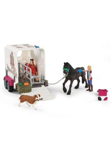 Schleich [Exklusiv Set] Ausflug zur Pferdekoppel in Rosa ab 5 Jahre