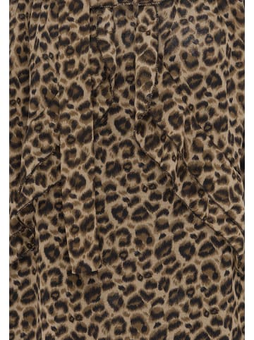 FELIPA Women Top in BROWN LEOPARD
