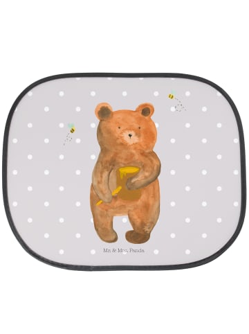 Mr. & Mrs. Panda Autoscheiben Sonnenschutz Bär Honig ohne Spruch in Grau Pastell