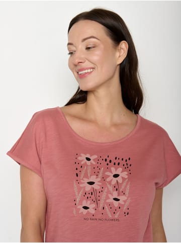 GreenBomb Cool No Rain in Dark Rose