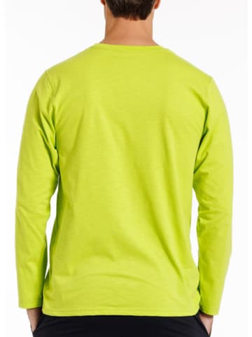 Haasis Bodywear Langarm-Shirt in lime