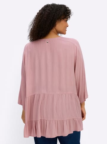 sheego Bluse in hortensie