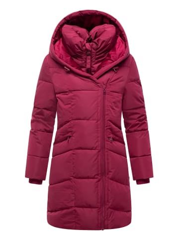 Marikoo Steppmantel Virenaa 16 in Berry Wine