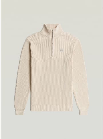 G-Star Raw Pullover Half Zip Knit whitebait