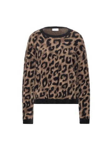 Street One Sweatshirt in mocha kiss
