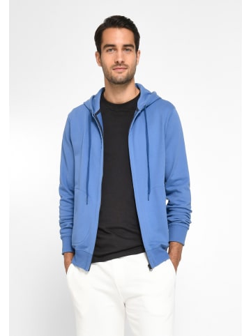 LOUIS SAYN Kapuzenstrickjacke Cotton in BLAU