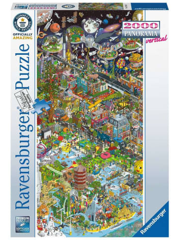 Ravensburger Puzzle 2.000 Teile Guinness World Records Ab 14 Jahre in bunt