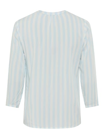 Laura Scott Schlupfbluse in blau gestreift