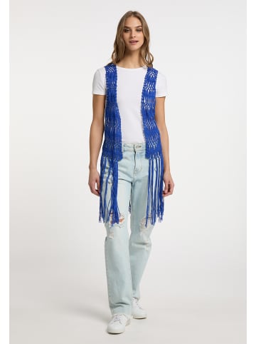 IZIA Damen Strickweste in Blau
