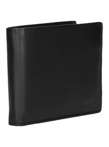 Esquire New Silk - Geldbörse 9cc 11 cm CARDSAFE in schwarz