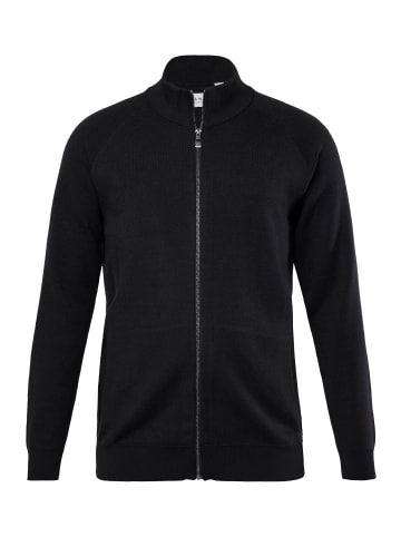 JP1880 Strickjacke in schwarz