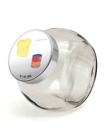 Mr. & Mrs. Panda Kaffeedose Toast Marmelade ohne Spruch in Weiß