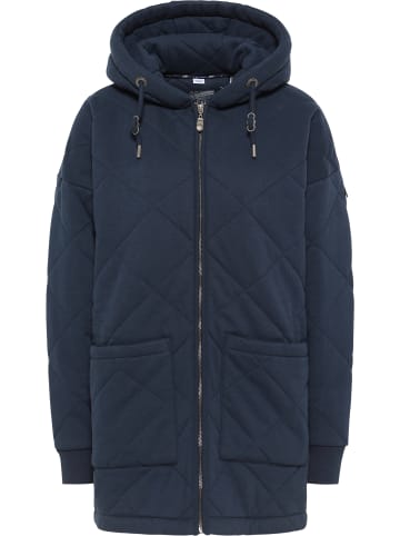 DreiMaster Vintage Quilted Sweatmantel in Marine