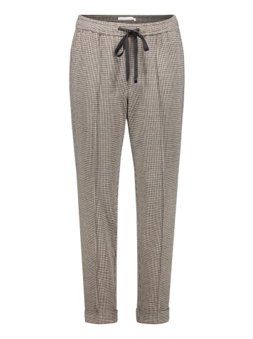BETTY & CO Schlupfhose mit Muster in Nature/Black