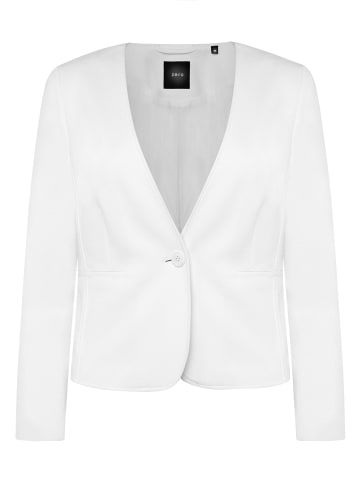 Zero  Blazer mit Paspeltaschen in Offwhite