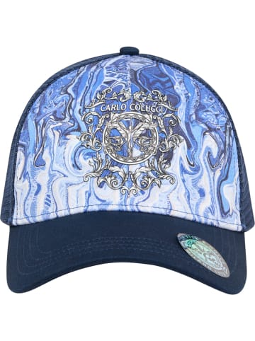 Carlo Colucci Trucker Cap Deni in Navy