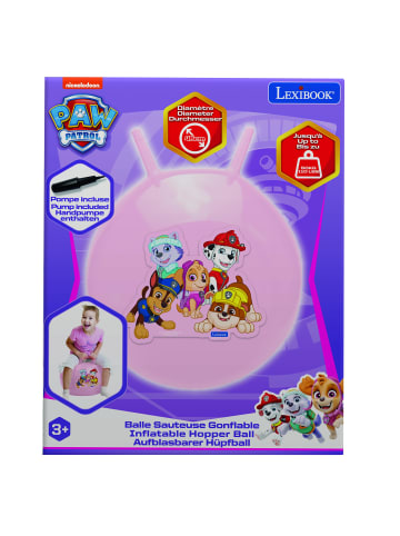 Lexibook Paw Patrol Aufblasbarer Hüpfball Rosa 45 cm