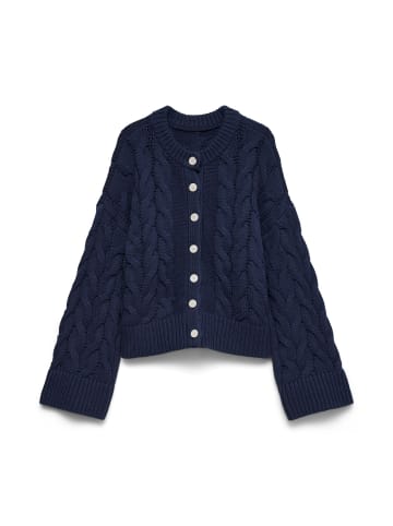 Vero Moda Strickjacke in Navy Blazer