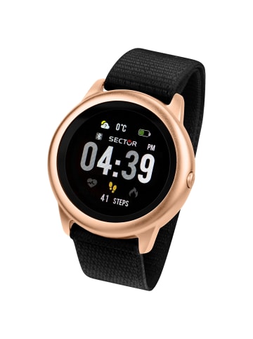 Sector Analog-Digital-Smartwatch Sector Smartwatch schwarz extra groß (ca. 46mm)